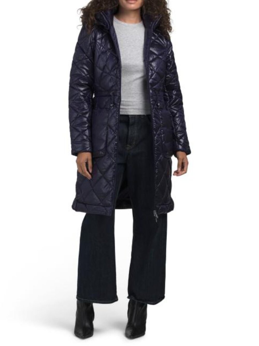 PAJAR Halina Midweight Mid Length Quilted Puffer Coat